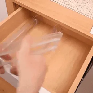 Royelux Adjustable Drawer Dividers – Expandable Clear Organizers for Kitchen & Home