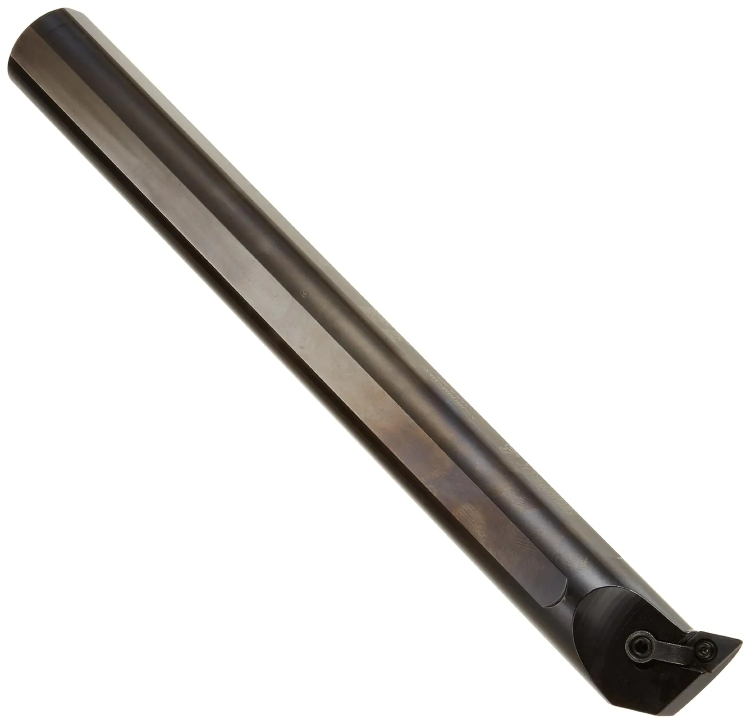 S-MDUN Round Shank Steel Multi-Lock Boring Bar, Left Hand Cut, 14" Overall Length, 2-1/4" Minimum Bore Diameter, 1-1/2" Shank Diameter
