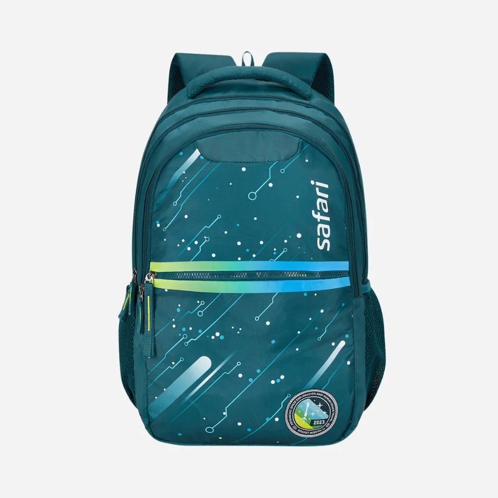 Safari Chase 104 Superior 26.8L Yellow Laptop Backpack with Laptop Sleeve & Easy Access Pockets