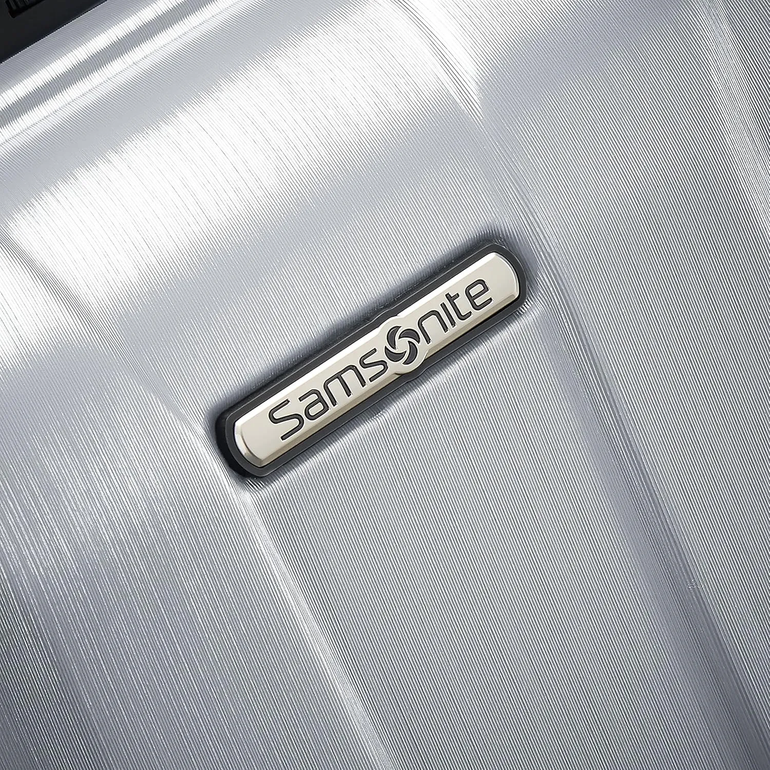 Samsonite Centric 2 Hardside Expandable Luggage with Spinner Wheels, Silver, 2-Piece Set (20/24)