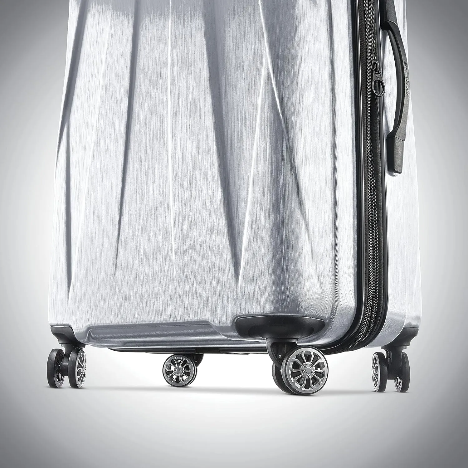 Samsonite Centric 2 Hardside Expandable Luggage with Spinner Wheels, Silver, 2-Piece Set (20/24)