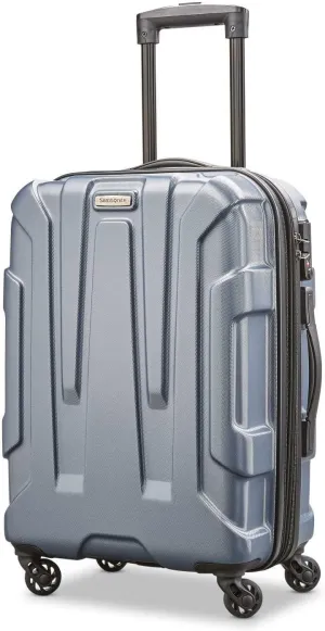 Samsonite Centric Hardside Expandable Luggage with Spinner Wheels, Blue Slate, Carry-On 20-Inch