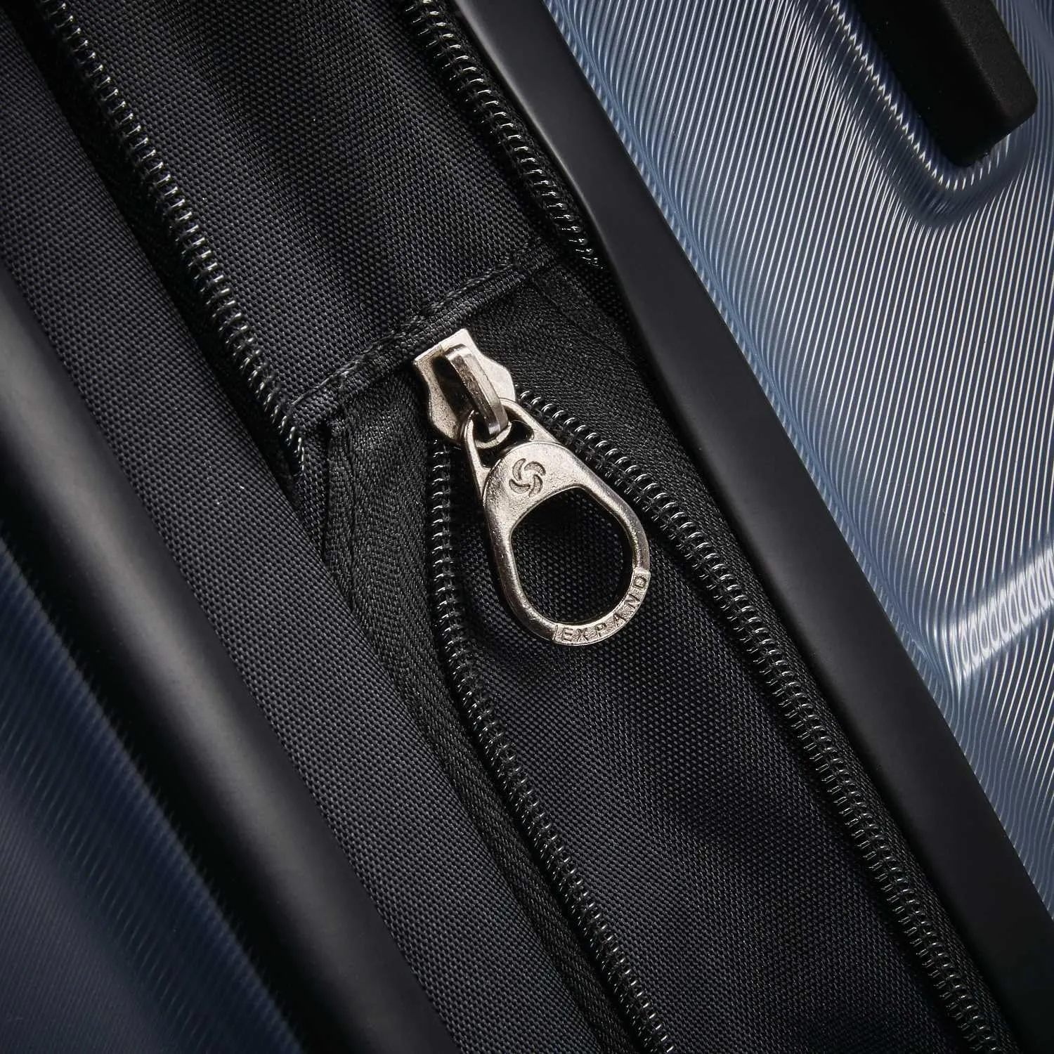 Samsonite Centric Hardside Expandable Luggage with Spinner Wheels, Blue Slate, Carry-On 20-Inch