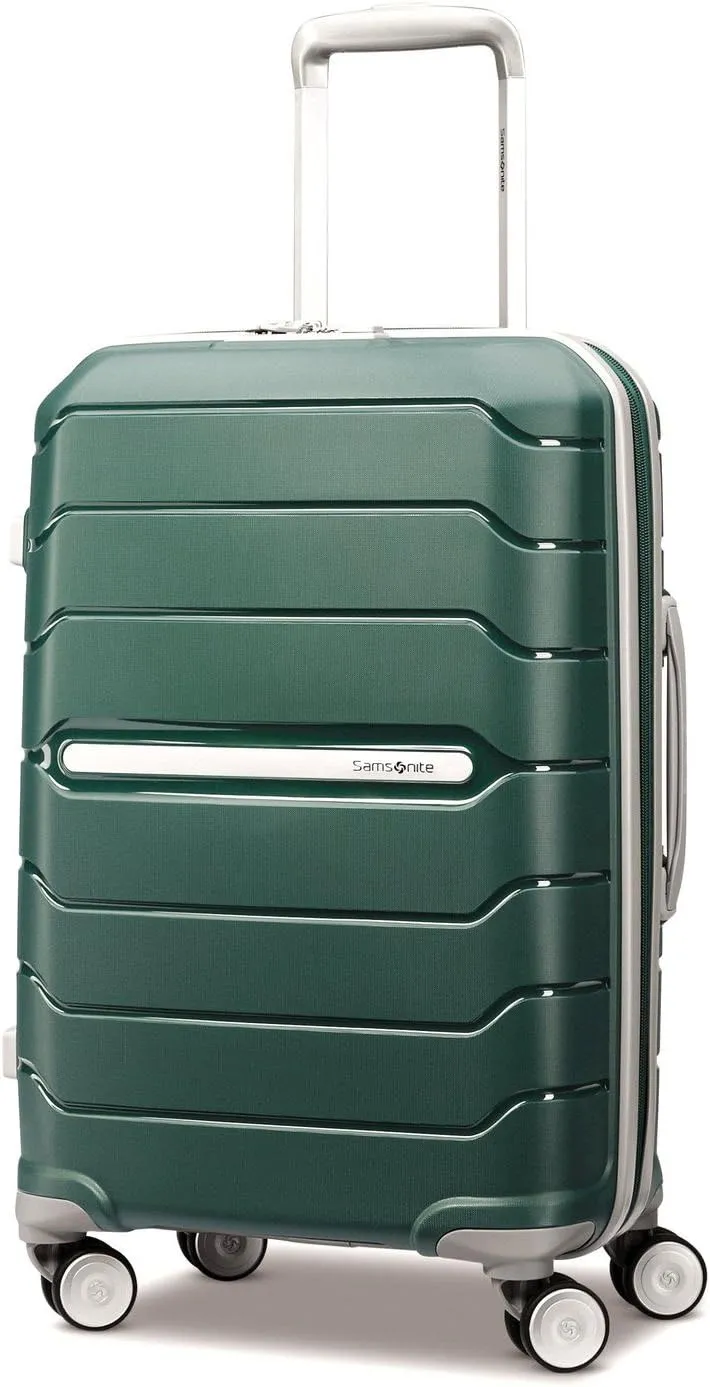 Samsonite Freeform Hardside Expandable with Double Spinner Wheels, Sage Green, Carry-On 21-Inch