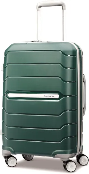 Samsonite Freeform Hardside Expandable with Double Spinner Wheels, Sage Green, Carry-On 21-Inch