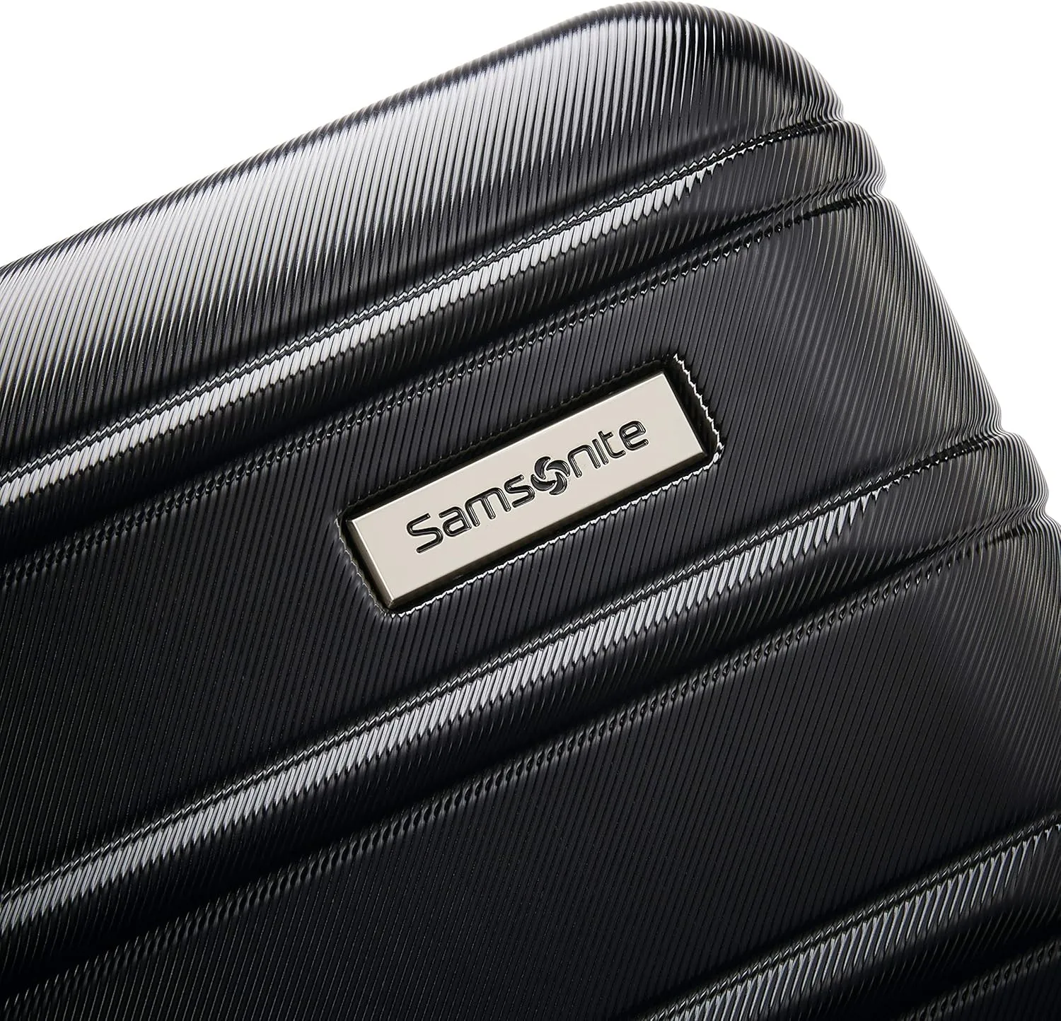 Samsonite Omni 2 Hardside Expandable Luggage with Spinner Wheels, 3-Piece Set (19/24/28), Midnight Black