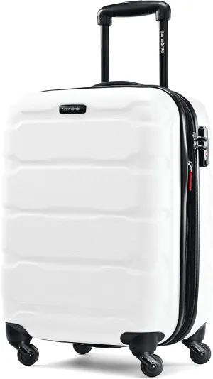 Samsonite Omni PC Hardside Expandable Luggage with Spinner Wheels, Carry-On 20-Inch, White