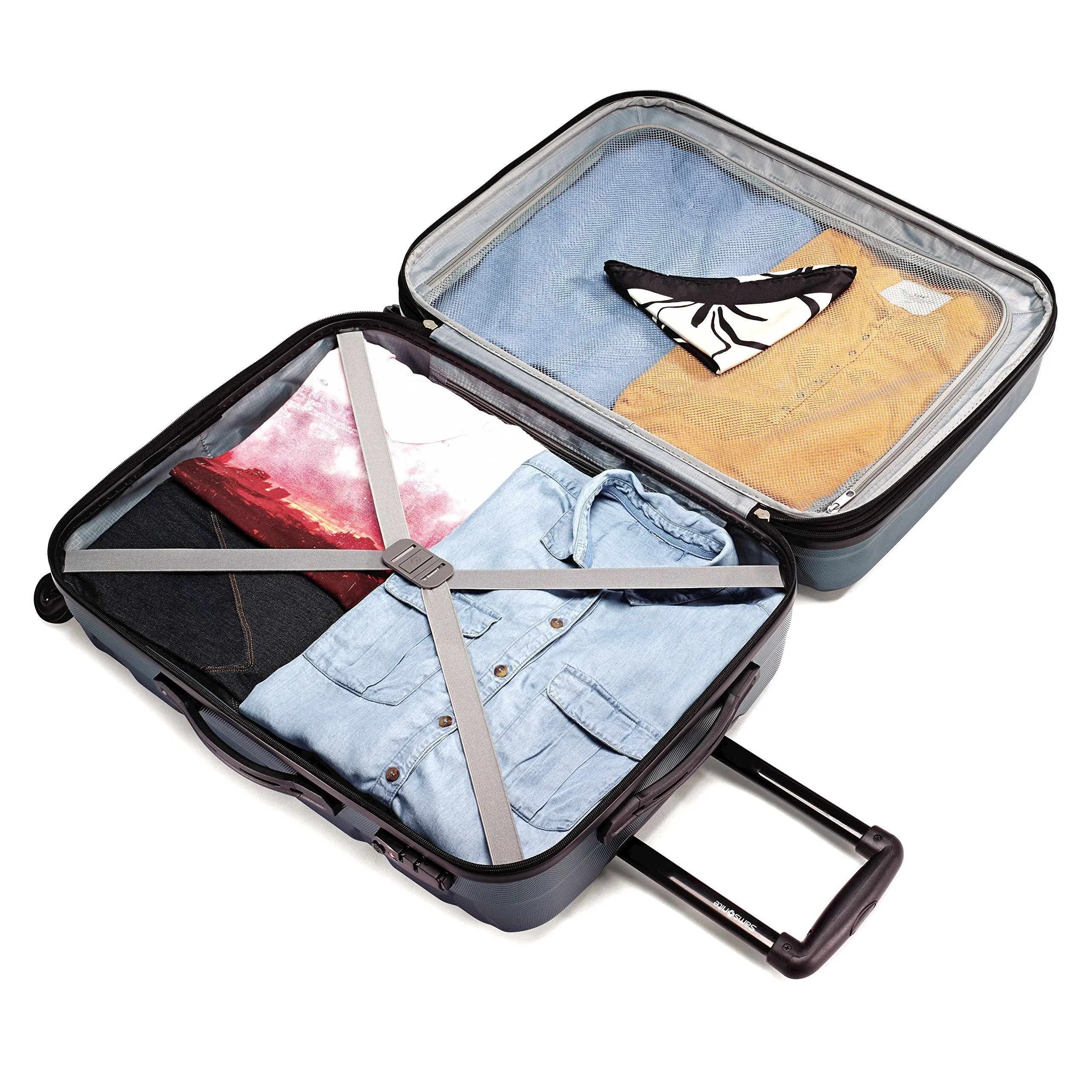 Samsonite Omni Pc Hardside Expandable Luggage with Spinner Wheels U11