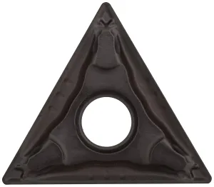 Sandvik Coromant T-Max P Carbide Turning Insert, TNMG, Triangle, SM Chipbreaker, GC4225 Grade, Multi-Layer Coating, TNMG 433-SM, 1/2" iC, 0.0472" Corner Radius (Pack of 10)