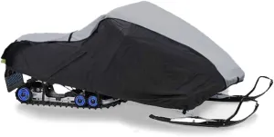 SBU 600 Denier Snowmobile trailerable Cover Compatible for The 2009-2012 Polaris Model 600 IQ Shift snowmachine sled.