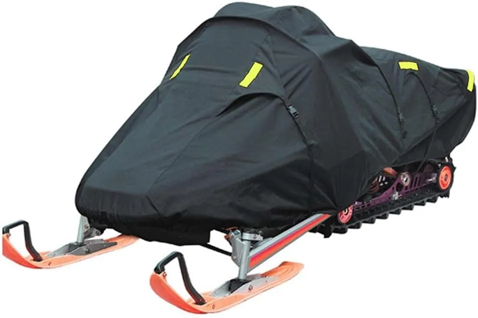SBU Snow Cover Compatible for 2006-2006 Polaris Snowmobile Model 700 Fusion, Trailerable 600 Denier Snow Machine Sled Gear
