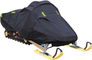 SBU Trailerable Snowmobile Snow Machine Sled Cover Compatible for Yamaha Mountain MAX for Model Years 1994-2004. 600 Denier Gear