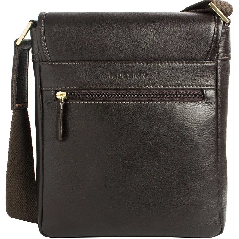 Seattle Unisex Leather Crossbody Messenger
