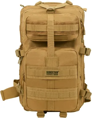 Seibertron Motorbike Backpack Motorcycle Bag Outdoor Sports Riding Package Khaki 37L
