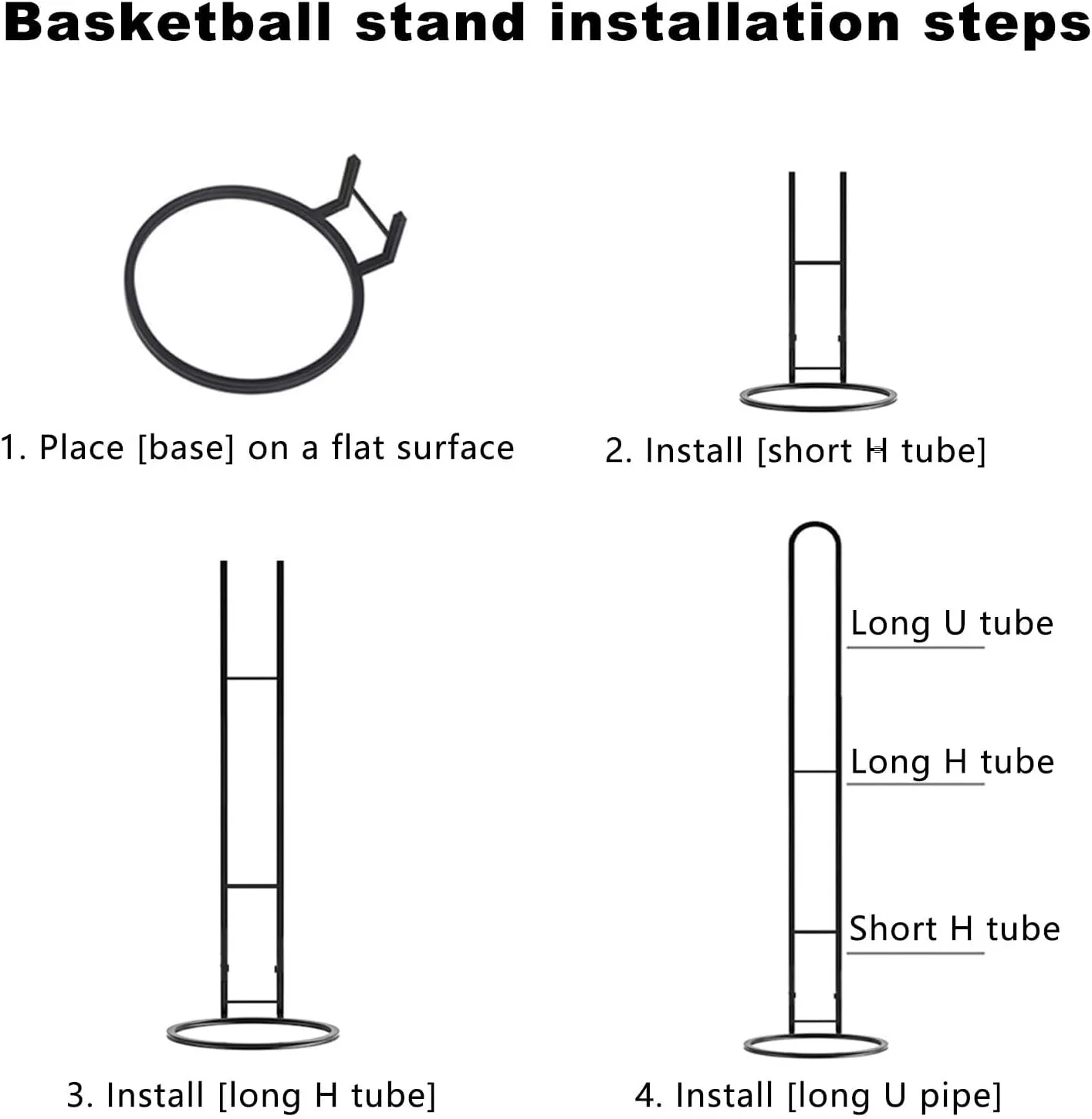 Shakven Vertical Ball Storage Rack | Multi-Layer Ball Organiser Rack for Basketball Football Volleyball,Ball Storage Shelf,Multi-Layer Ball Organizer Rack,Ball Stand,Vertical Ball Storage