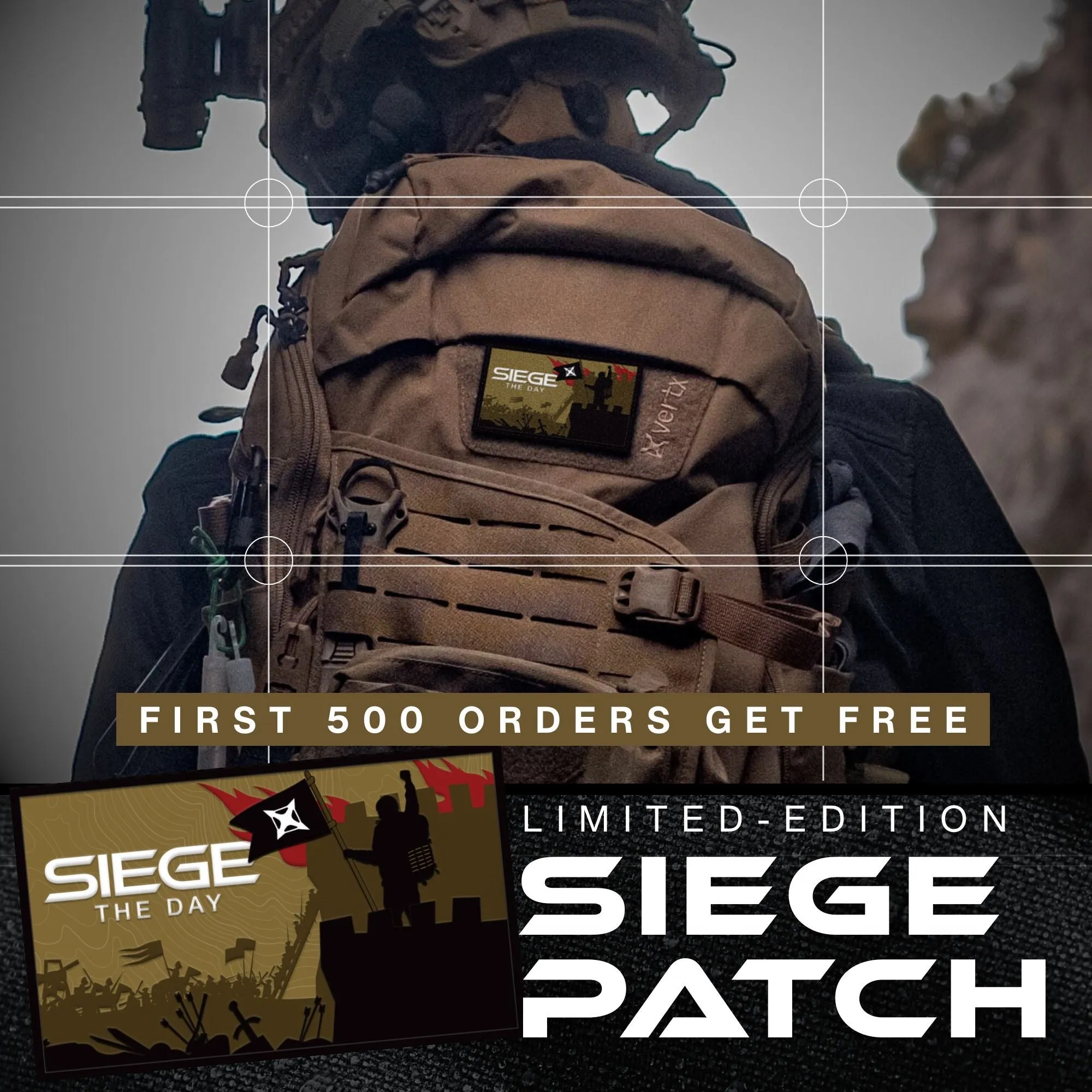 Siege 25L Tactical Backpack