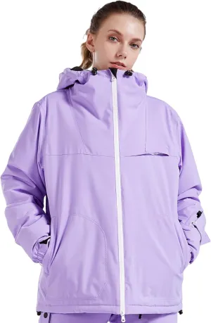 Ski Jacket Women Waterproof Winter Snow Coats With Hooded Skiing Snowboard Jacket Windproof