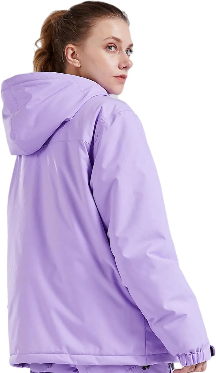 Ski Jacket Women Waterproof Winter Snow Coats With Hooded Skiing Snowboard Jacket Windproof