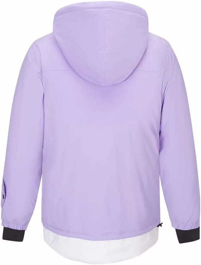 Ski Jacket Women Waterproof Winter Snow Coats With Hooded Skiing Snowboard Jacket Windproof
