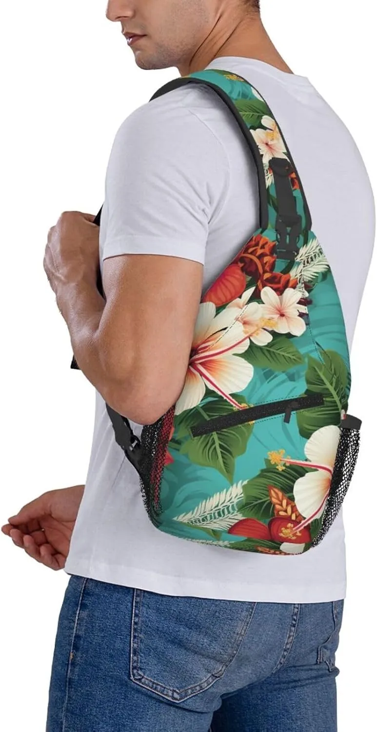 Sling Bag for Women Men Crossbody Bag Sling Backpack Lovely snail Cross Body Bag Adjustable Chest Bag