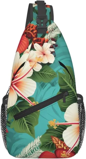 Sling Bag for Women Men Crossbody Bag Sling Backpack Lovely snail Cross Body Bag Adjustable Chest Bag