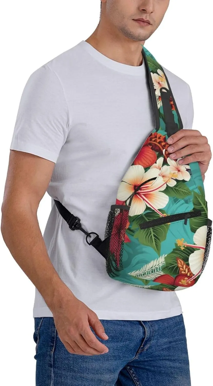 Sling Bag for Women Men Crossbody Bag Sling Backpack Lovely snail Cross Body Bag Adjustable Chest Bag
