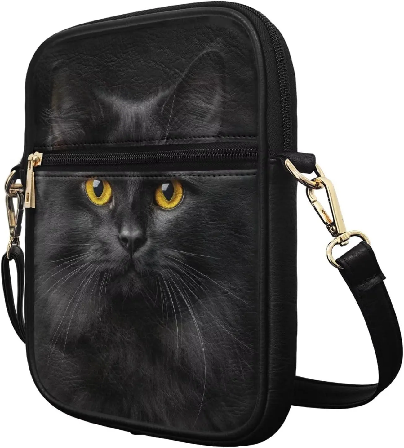 Small Messenger Bag for Women Crossbody with Zipper Closure Fashion Tote Bag for Women Leather