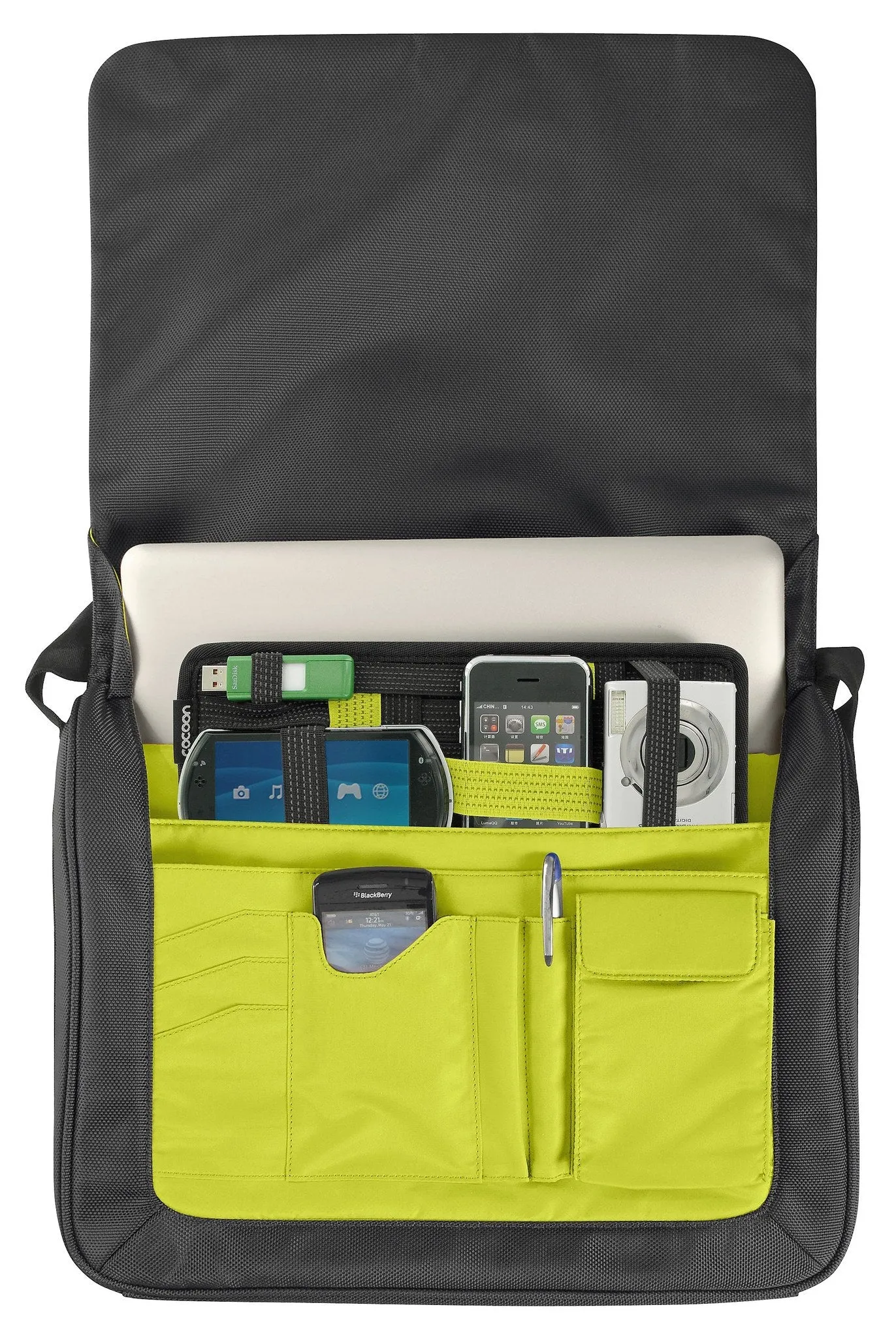 SOHO 13" Water Resistant Laptop Messenger Bag
