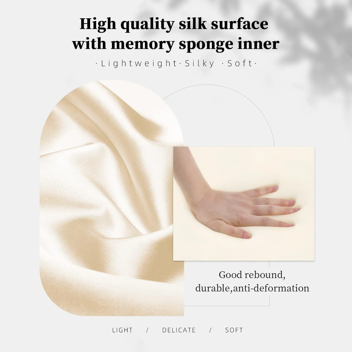 Speedy 30 Bag Pillow, Purse Shaper Insert Compatible with LV Speedy Bag, Handbag Filler with Soft Silk Surface and Memory Foam Inner without Overfull, Moisture-proof (Craie, Speedy30)