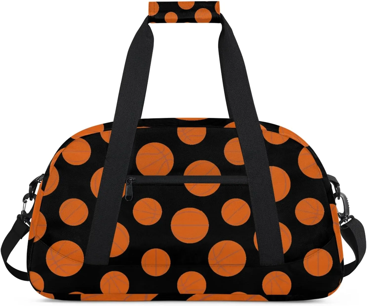 Sports 18 inch Small Gym Bag for Women and Men, Lightweight Carry On Weekender Bag Mini Duffel Bag for Travel Sports Workout, Basketball