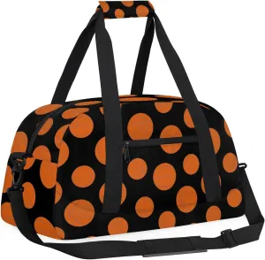 Sports 18 inch Small Gym Bag for Women and Men, Lightweight Carry On Weekender Bag Mini Duffel Bag for Travel Sports Workout, Basketball