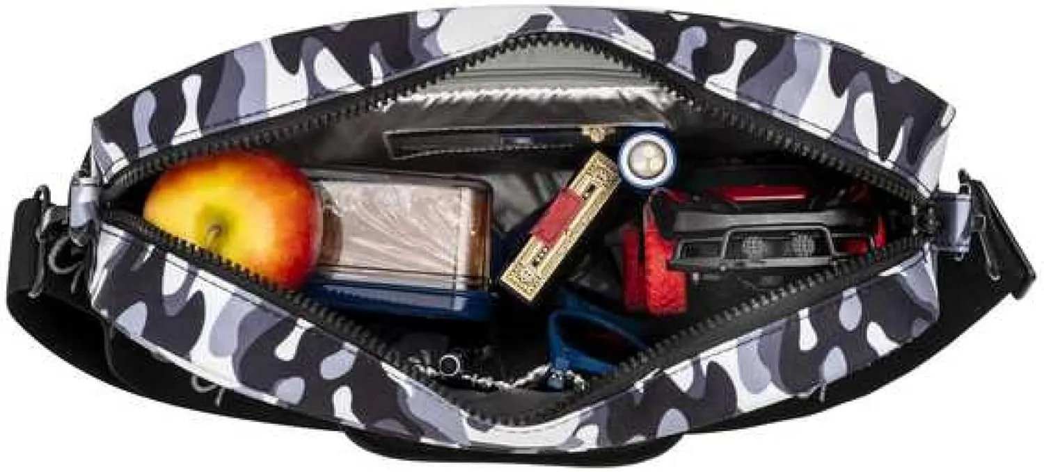 Stylish Glitter Blue Messenger Bag for Girls - Insulated Lunch Carrier Accesories Bag, Lightweight & Versatile Crossbody bag