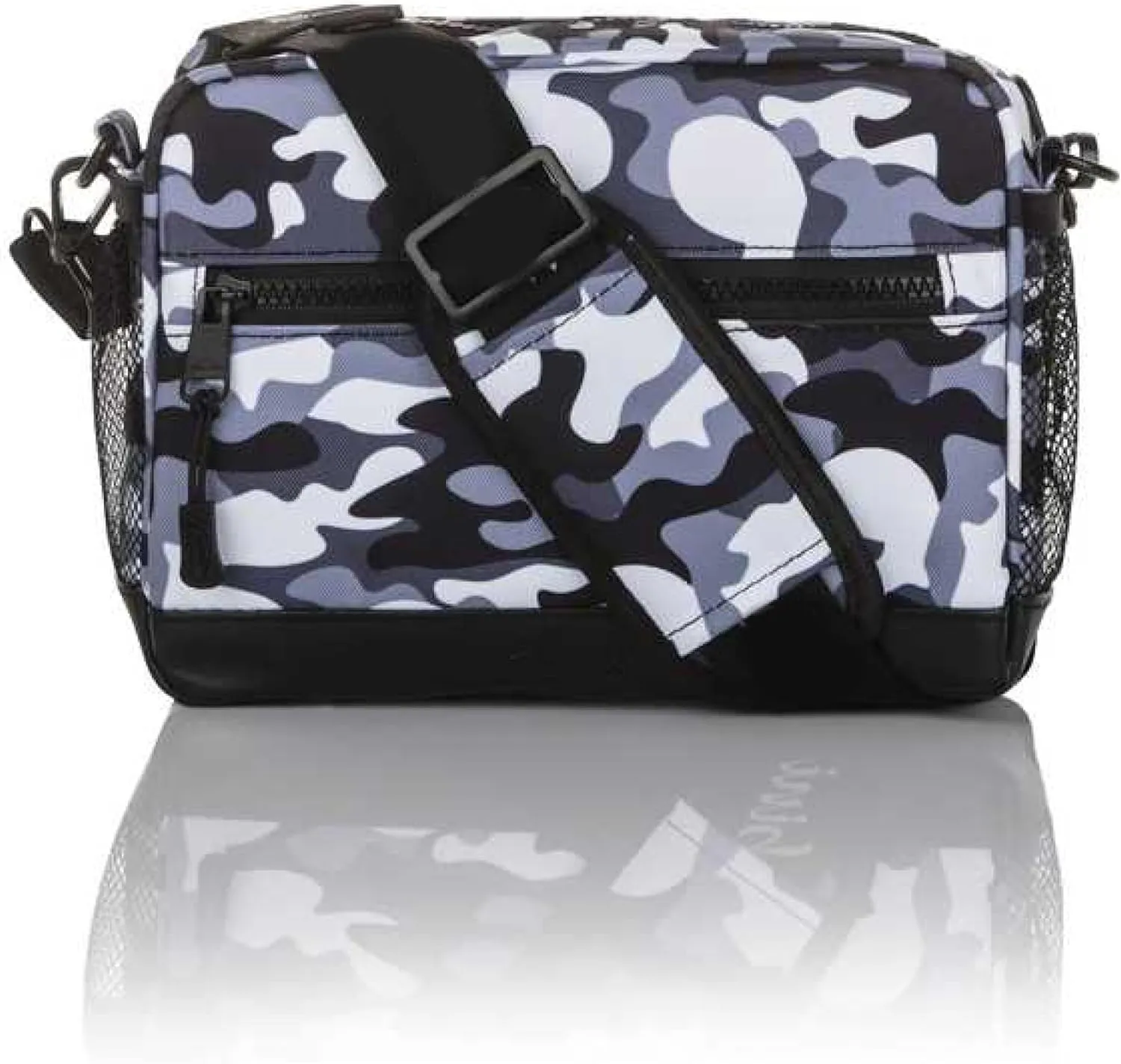 Stylish Glitter Blue Messenger Bag for Girls - Insulated Lunch Carrier Accesories Bag, Lightweight & Versatile Crossbody bag