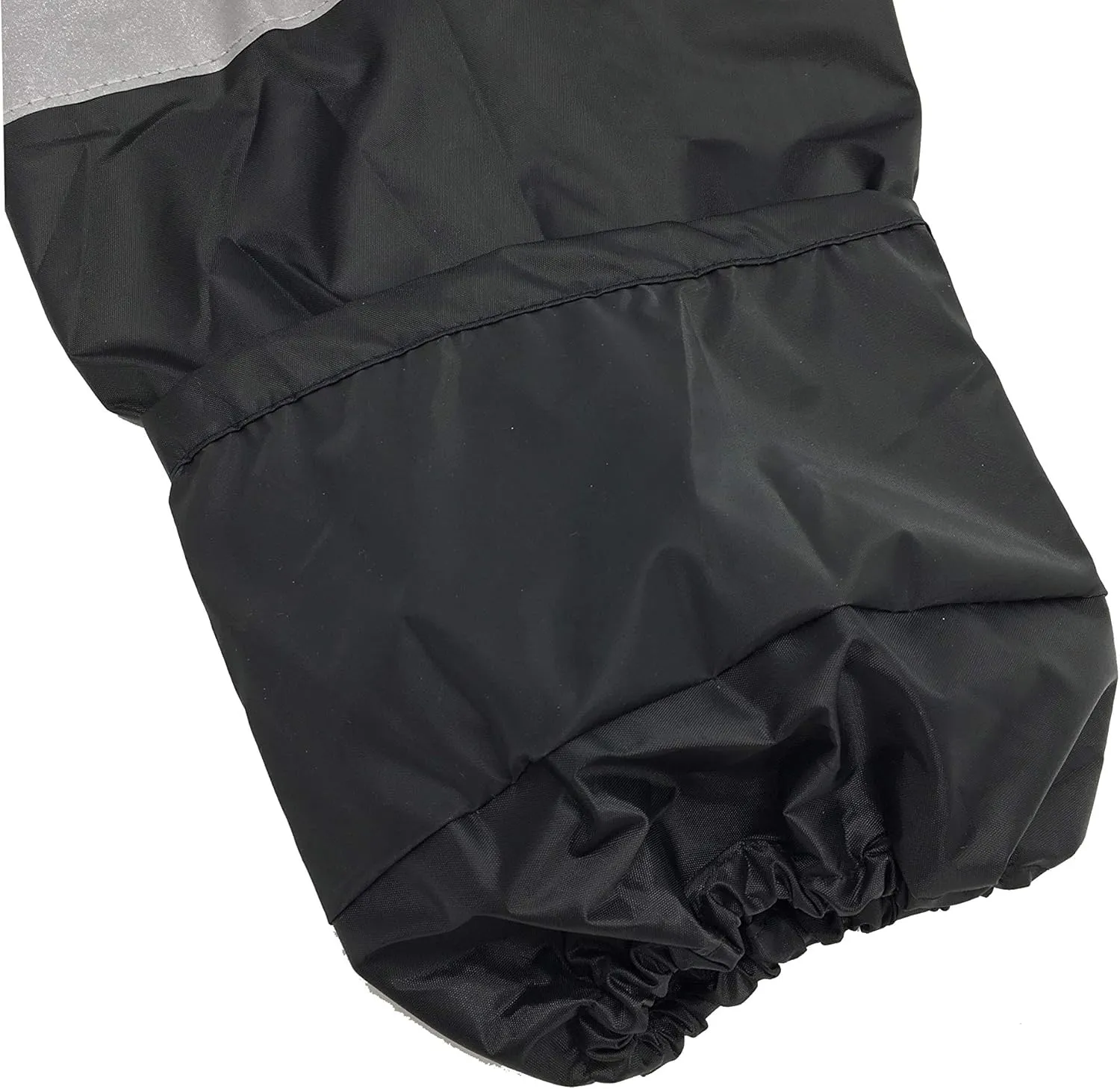 SunPower Flycam Rain Suit with Hood Waterproof Motorcycle Outdoor Reflective Raincoat Over Suit with 5 CM Reflective Strip