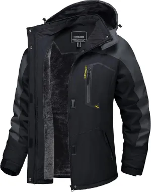 TACVASEN Women's Winter Jacket Waterproof Ski Jacket Hooded Fleece Lined Warm Snow Coat Mountain Windproof Rain Windbreaker