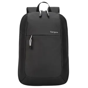 Targus Intellect 15.6" Essentials Backpack (TSB966GL) - for Lightweight Water-Resistant Slim Travel with Padded Back Support, Quick Access Stash Pouch, Protective Sleeve for 15.6-Inch Laptop Backpack