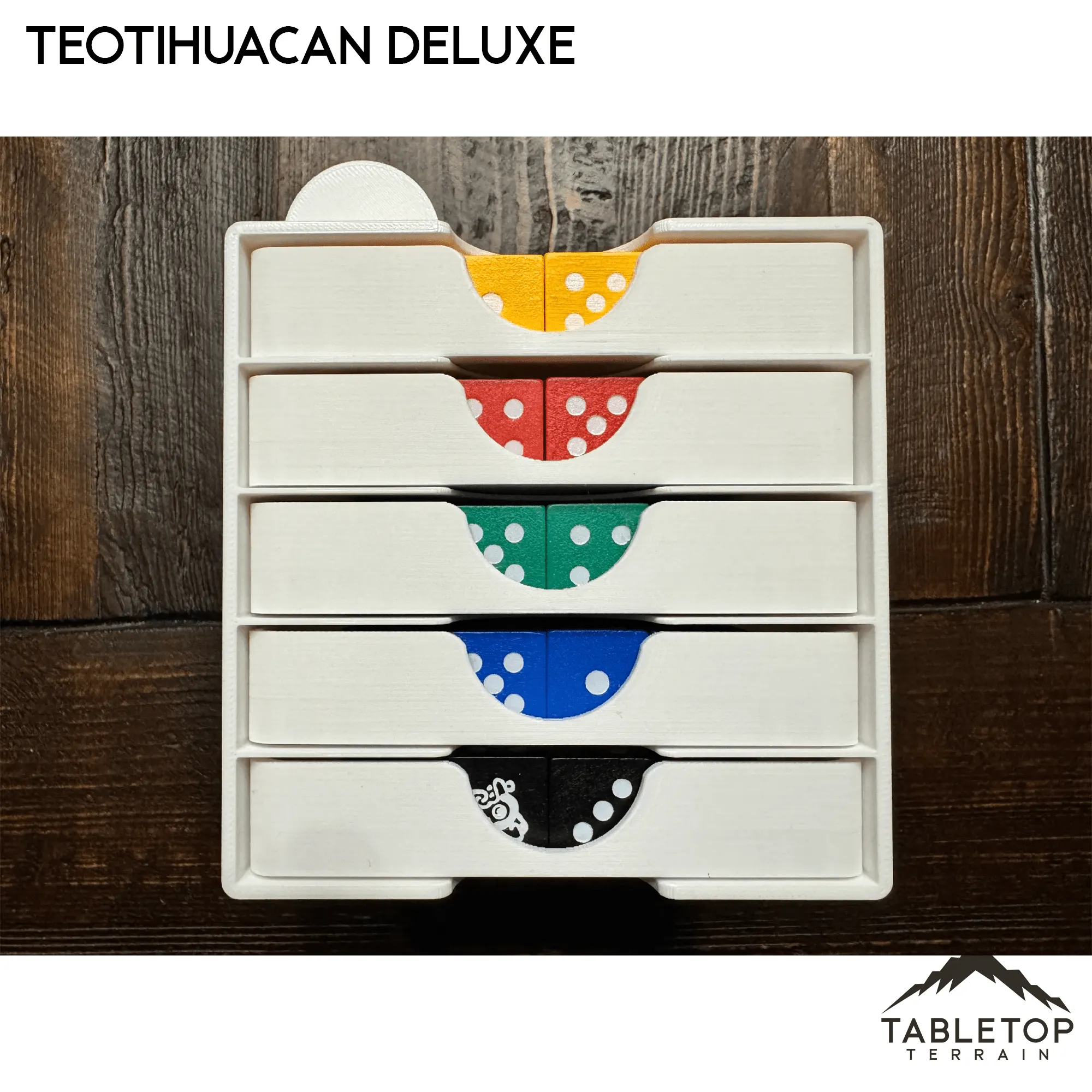 Teotihuacan Deluxe Master Set Board Game Insert / Organizer
