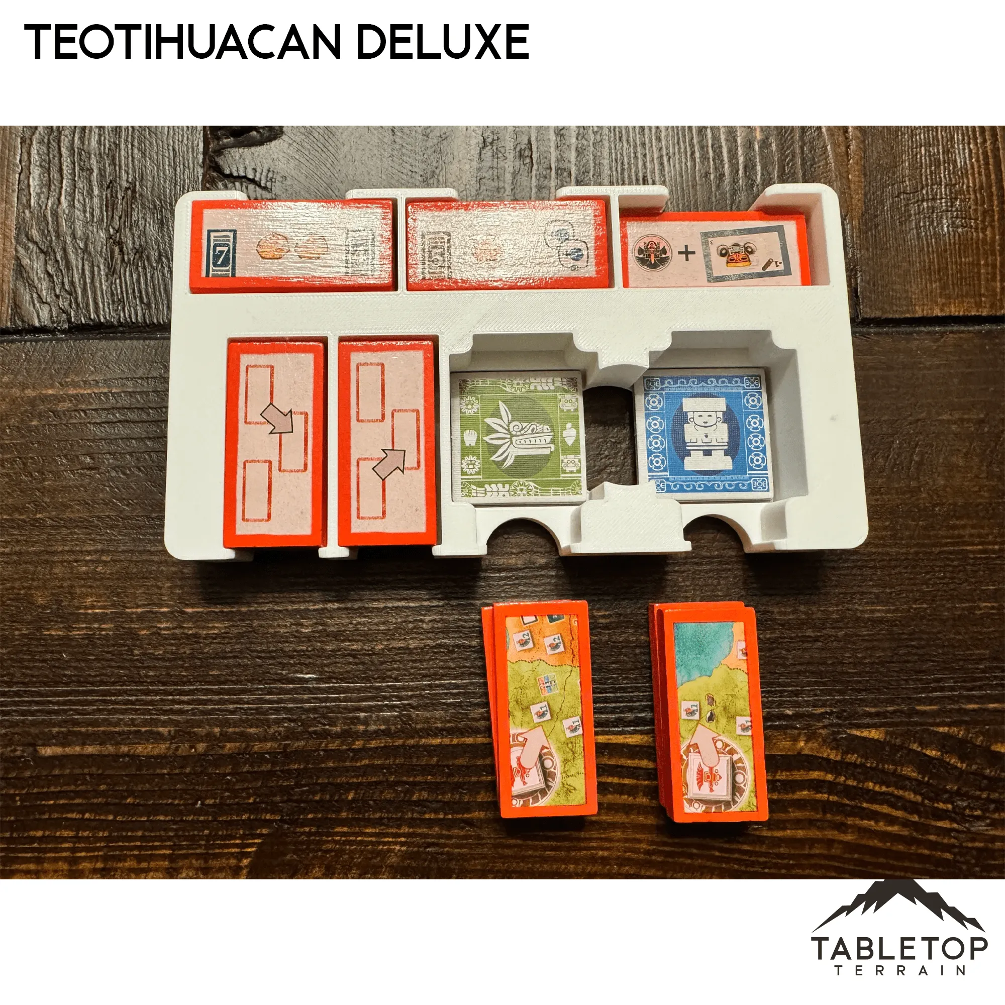 Teotihuacan Deluxe Master Set Board Game Insert / Organizer