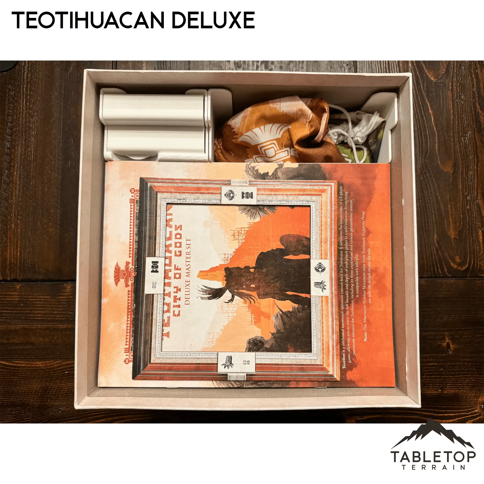 Teotihuacan Deluxe Master Set Board Game Insert / Organizer