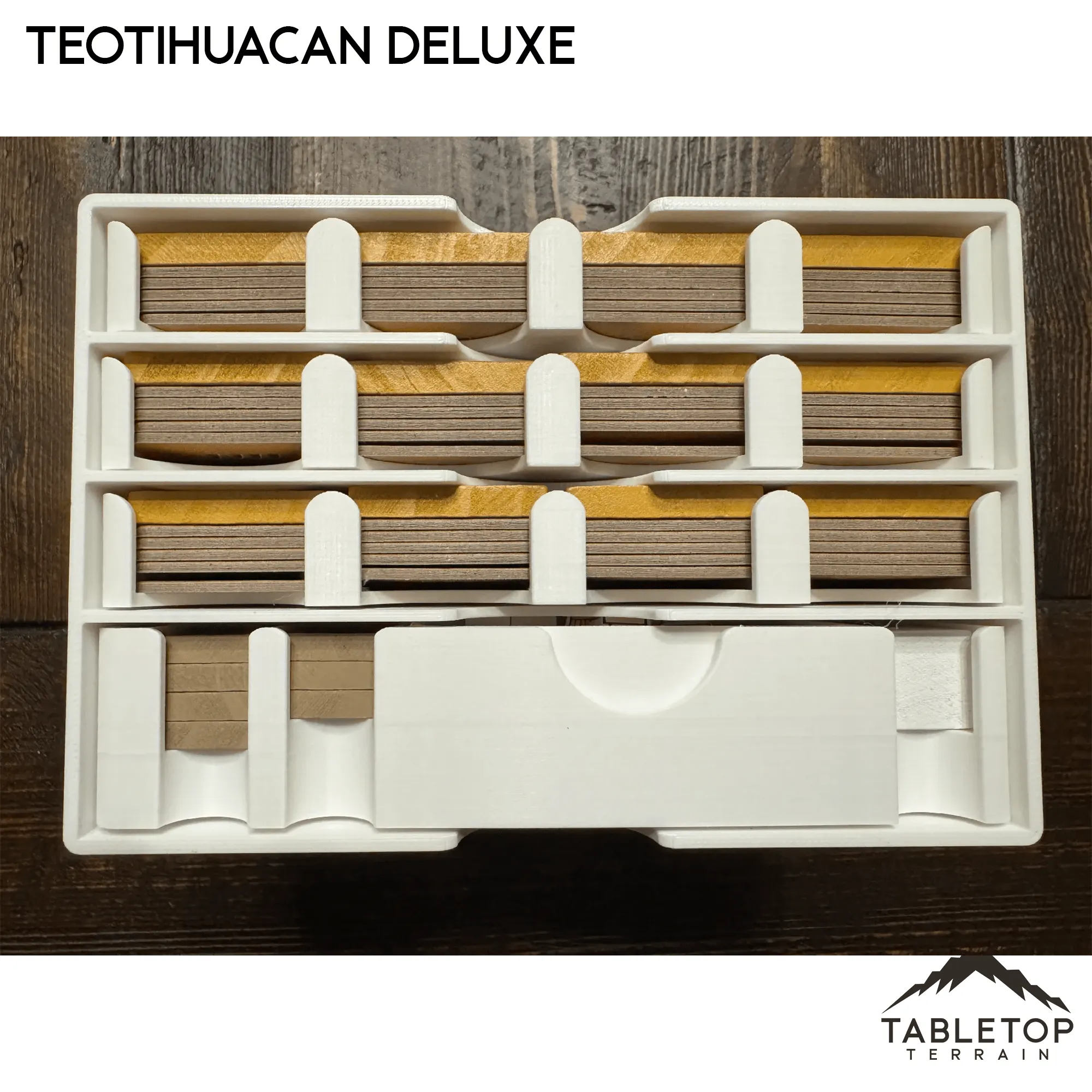 Teotihuacan Deluxe Master Set Board Game Insert / Organizer