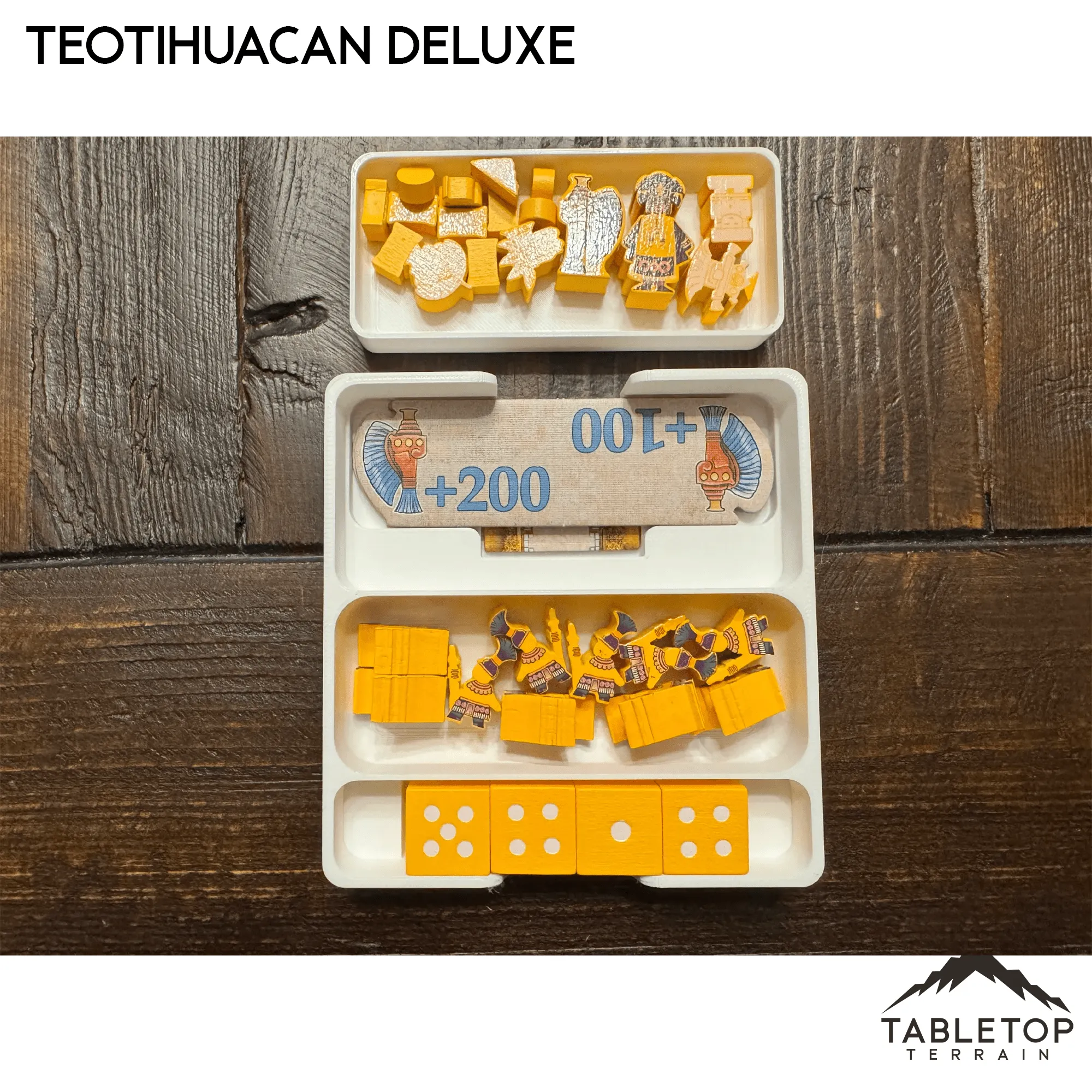 Teotihuacan Deluxe Master Set Board Game Insert / Organizer