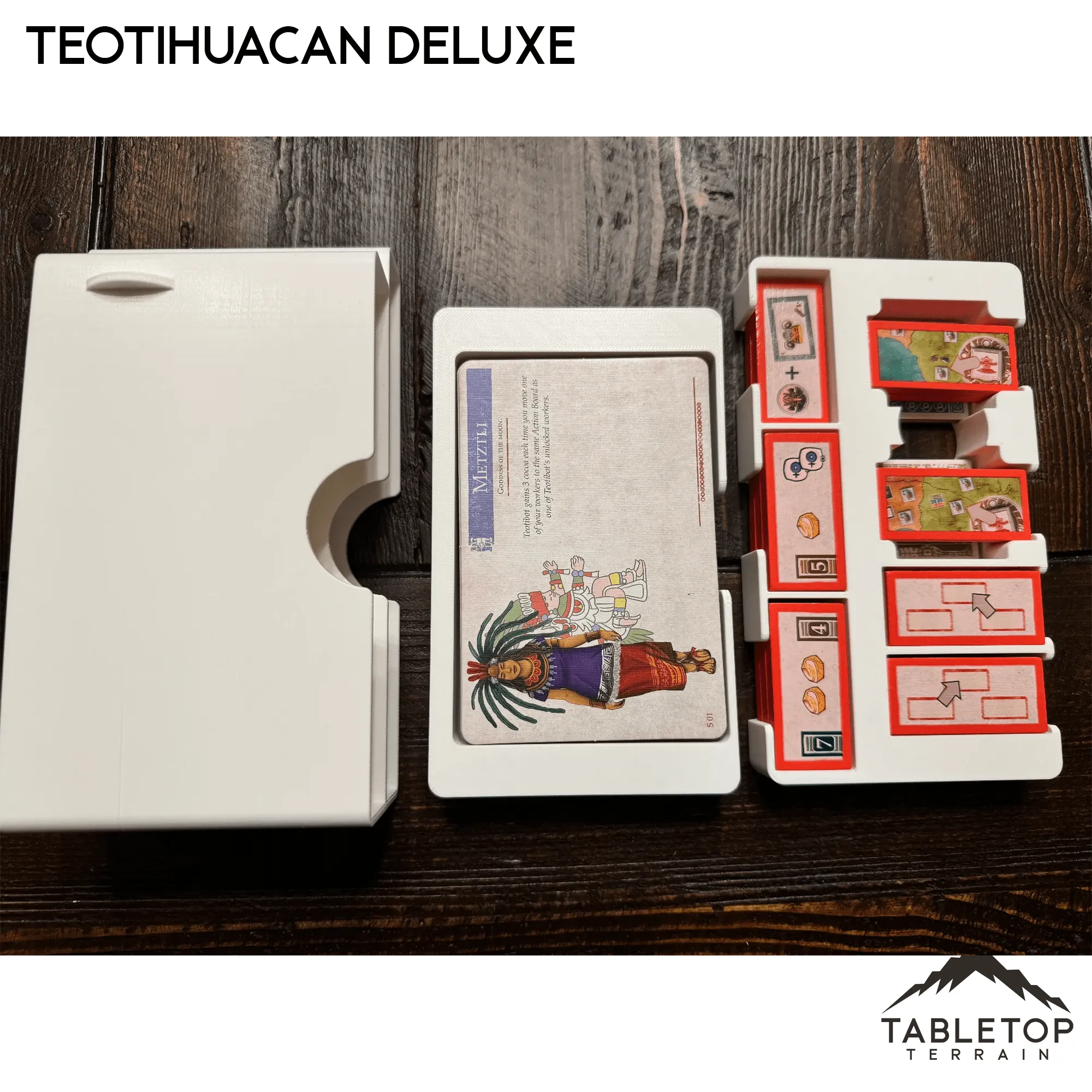 Teotihuacan Deluxe Master Set Board Game Insert / Organizer