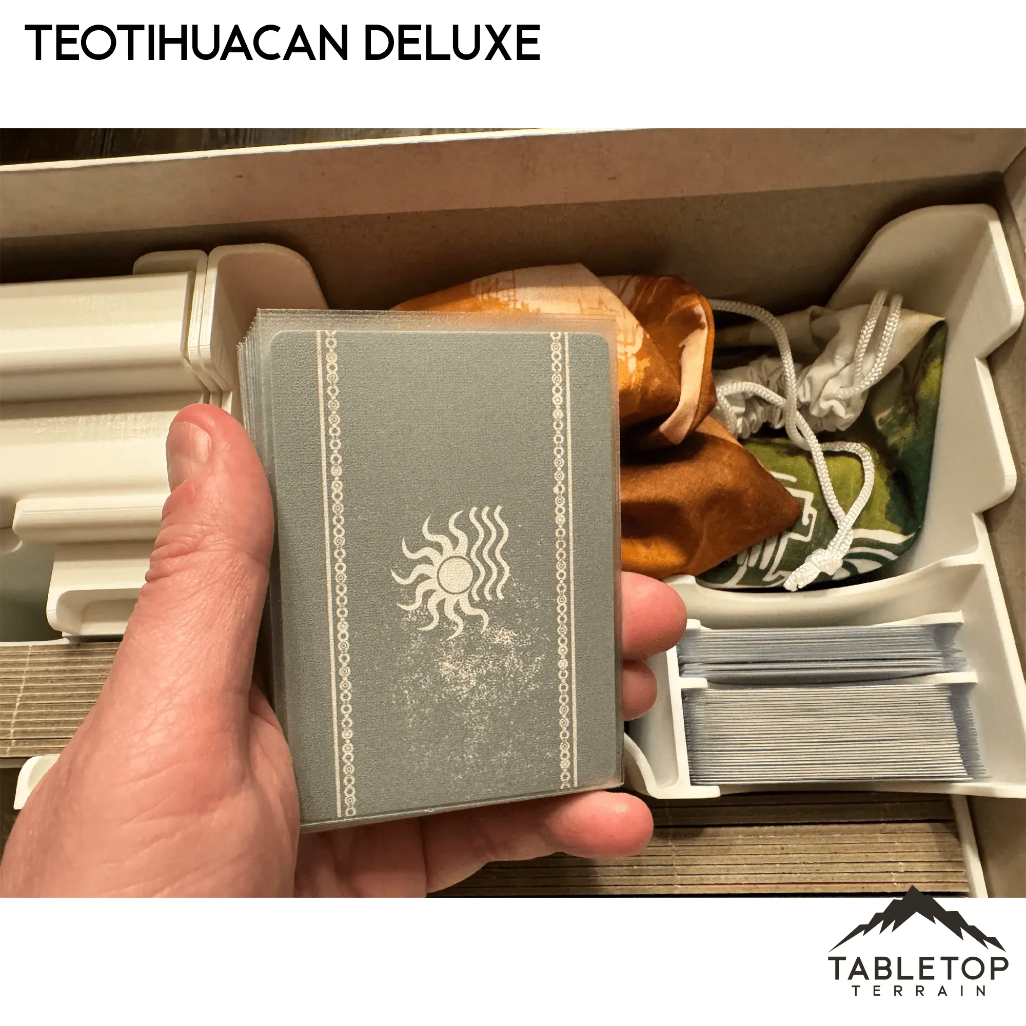 Teotihuacan Deluxe Master Set Board Game Insert / Organizer