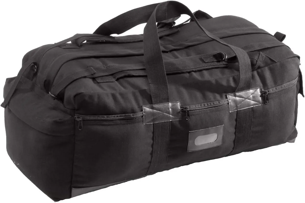 Texsport Tactical Travel Bag with Padded Backpack Shoulder Straps Duffel Duffle Bag