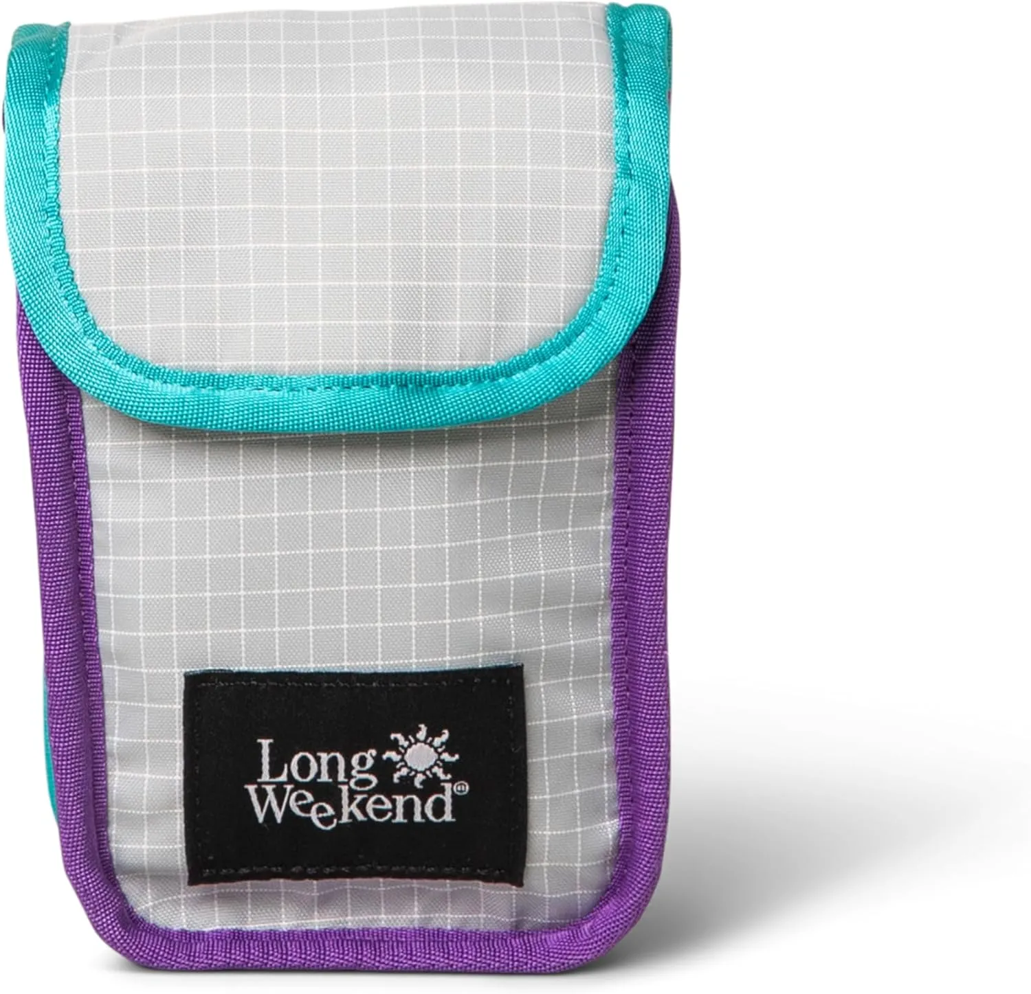 The Long Weekend Point and Shoot Camera Pouch - Cosmic Purple