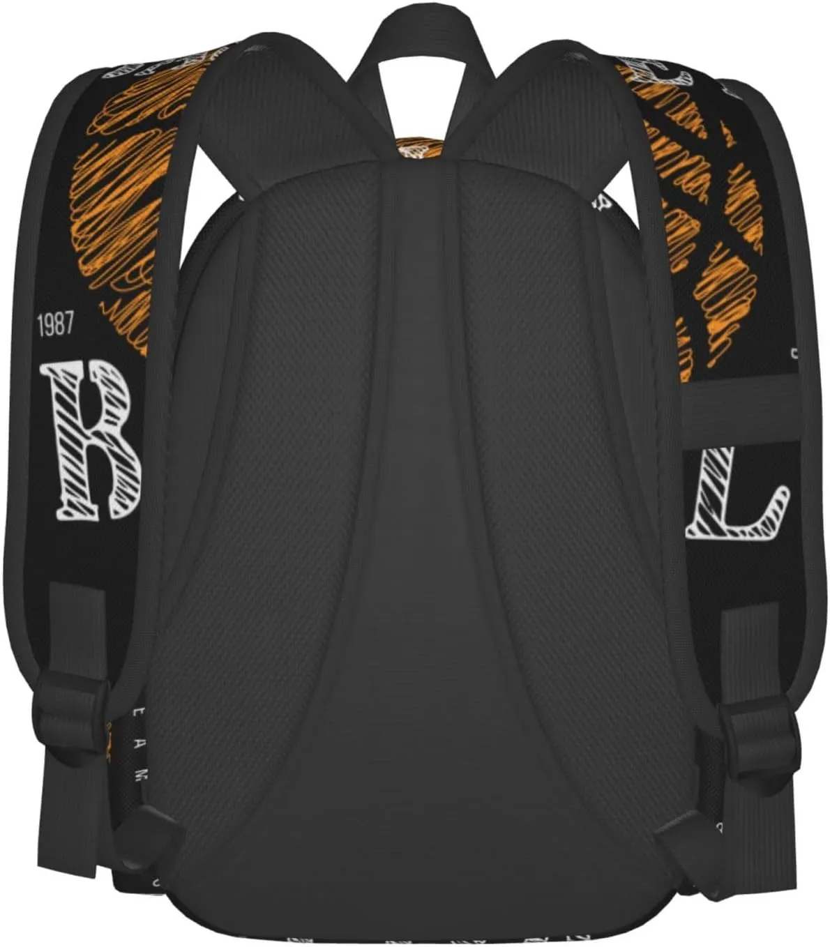 Theme Dream Big Basketball Graphics 1987 Laptop Backpack Shoulder Bag Laptop Pack Travel Backpacks Commuter Back Pack Casual Daypack Bags With Side Pockets