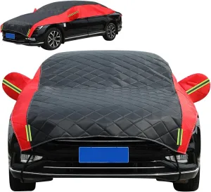 Thicken Car Cover for Hail Protection for Ligier JS50, Hail Protector Car Cover, Windshield Hail Protector for SUV and Sedan, Cotton Fabric Outdoor Protection h1799