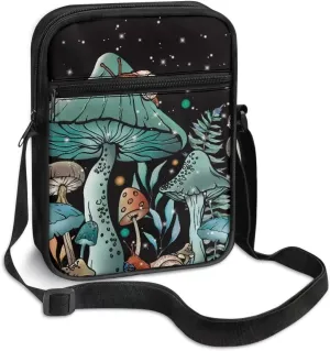 TODIYADDU Messenger Bag for Women Men Small Crossbody Purse with Adjustable Strap Travel Shoulder Bag Lightweight Handbags
