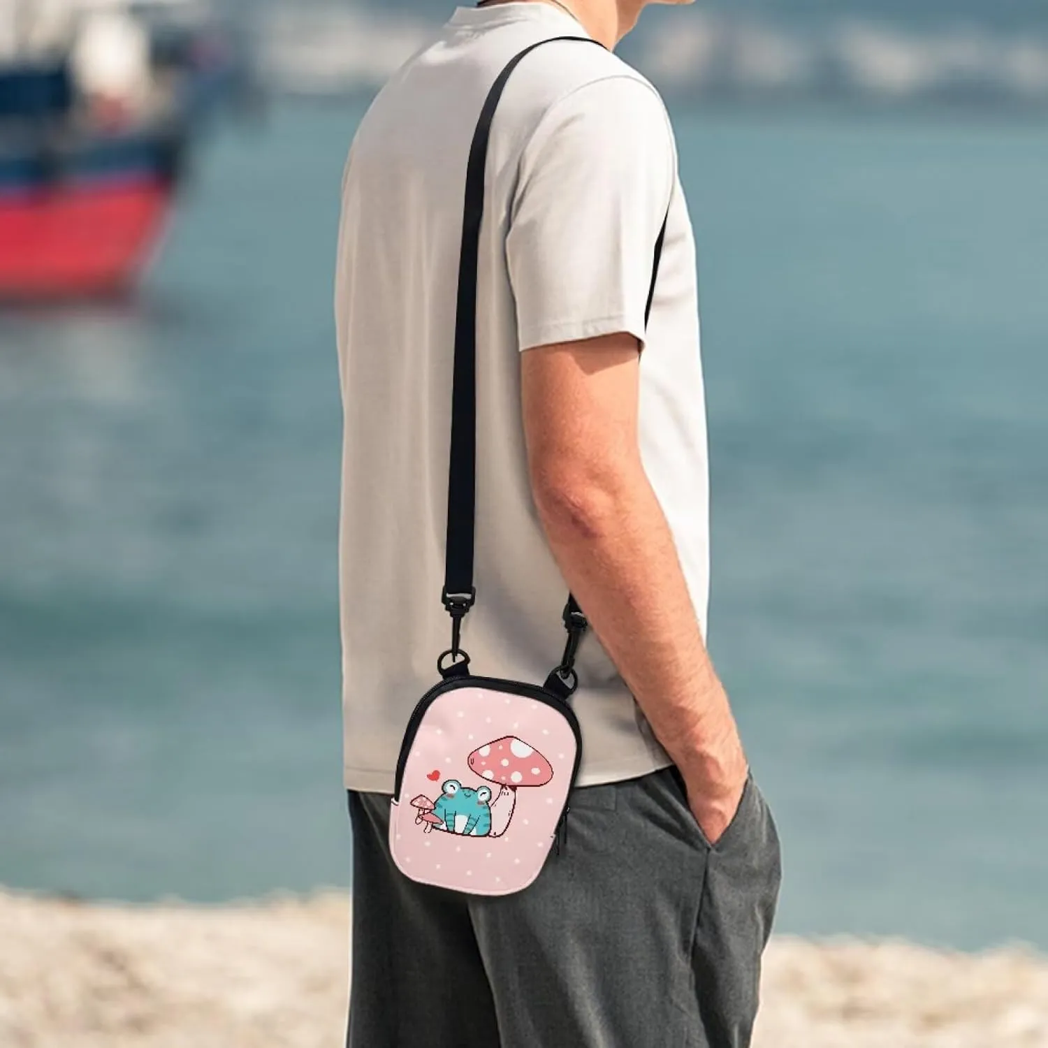 TODIYADDU Women Sling Bag Crossbody Phone Bag Mini Shoulder Bag with Adjustable Strap Mini Messenger Bag for Cell Phone Gifts