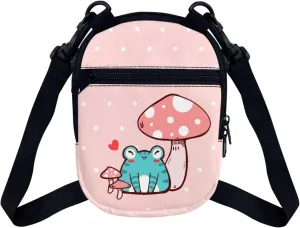 TODIYADDU Women Sling Bag Crossbody Phone Bag Mini Shoulder Bag with Adjustable Strap Mini Messenger Bag for Cell Phone Gifts